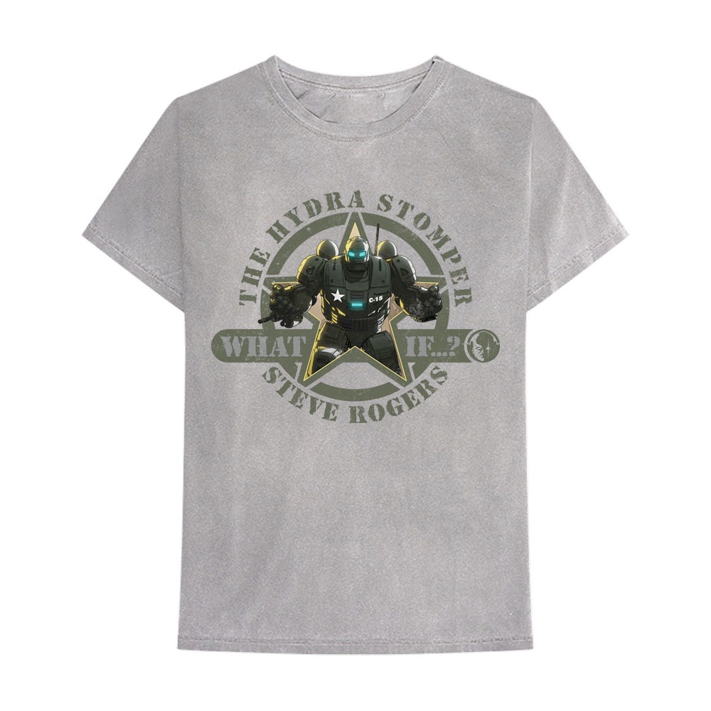 Marvel What If...? - Hydra Stomper Tshirt Homme - Gris